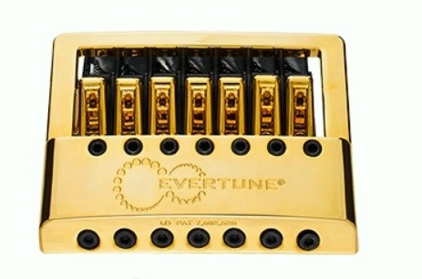 Evertune Bridge F7 Model Strings Gold